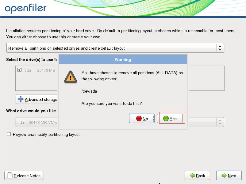 vmware-install-openfiler_12