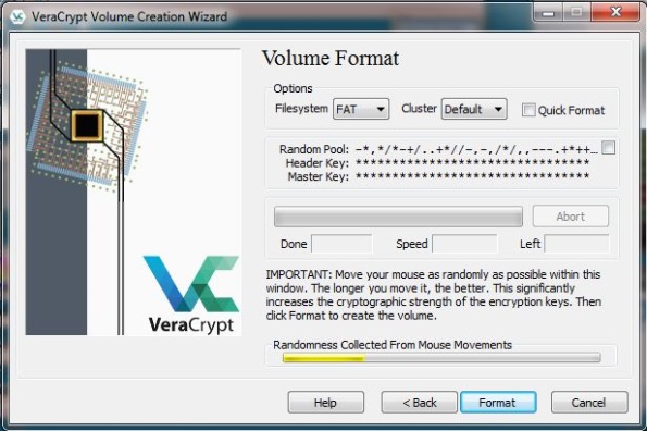 用 VeraCrypt 加密闪存盘