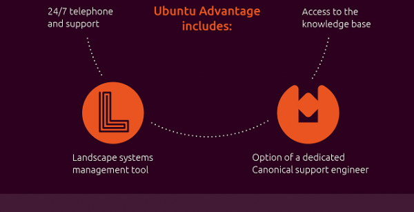 [信息图]Canonical详细解释付费服务Ubuntu Advantage的优势