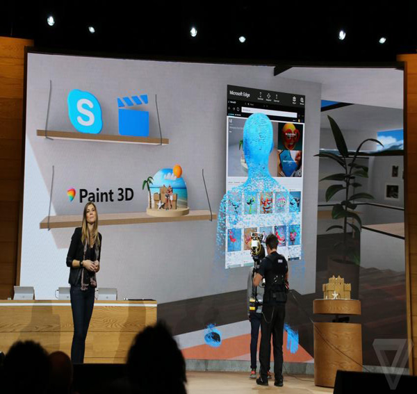 微软将在下一代Windows 10和HoloLens中加入3D创作元素