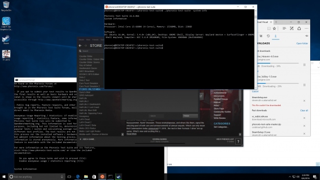 Ubuntu 14.04/16.04 与 Windows 10 周年版 Ubuntu Bash 性能对比