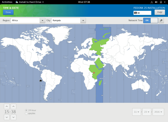 Fedora 25 Workstation 安装指南