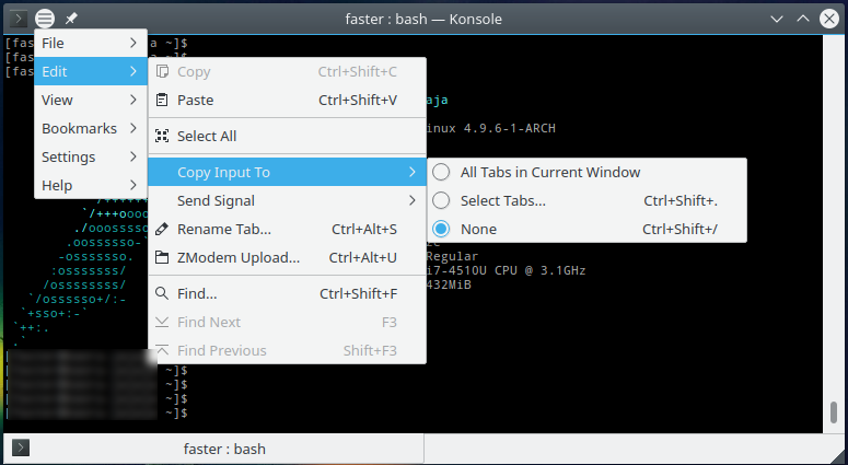 如何在 KDE Plasma 5.9 中激活全局菜单