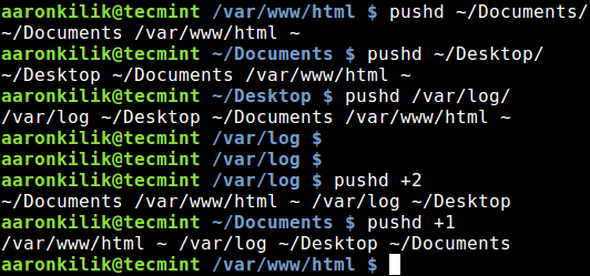 在 Linux 中使用 pushd 和 popd 命令来进行高效的目录导航