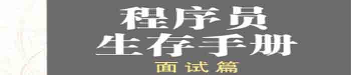 《程序员生存手册：面试篇》pdf电子书免费下载