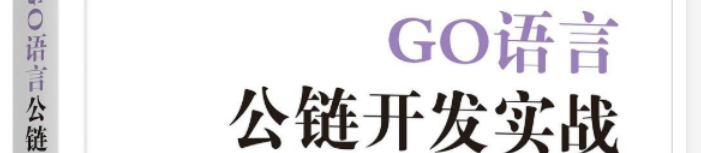 《GO语言公链开发实战》pdf电子书免费下载