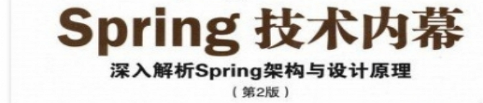 《Spring技术内幕：深入解析Spring架构与设计原理(第2版)》pdf电子书免费下载