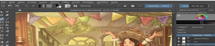 分享几款Fedora 下的图像创建程序