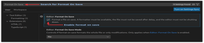 在 VSCode 中自动缩进代码指南