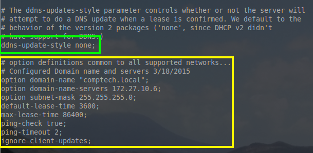 Configure ISC DDNS