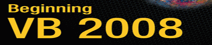 《Beginning VB 2008 From Novice to Professional》pdf电子书免费下载