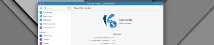 KaOS Linux 2023.09 新增 KDE Gear 23.08，将焦点转向 KDE Plasma 6 ISO