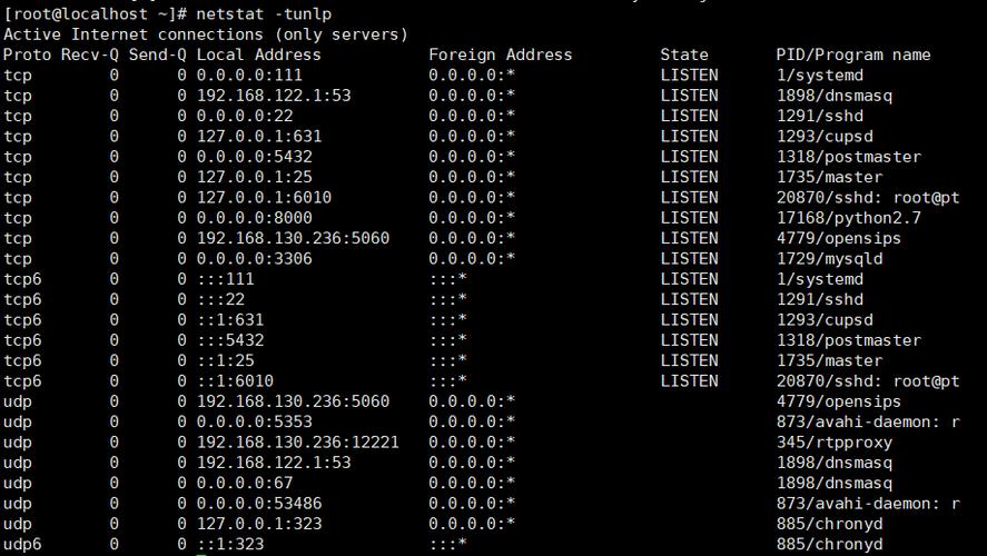 linux 查看端口命令_端口命令查看_查看端口号linux